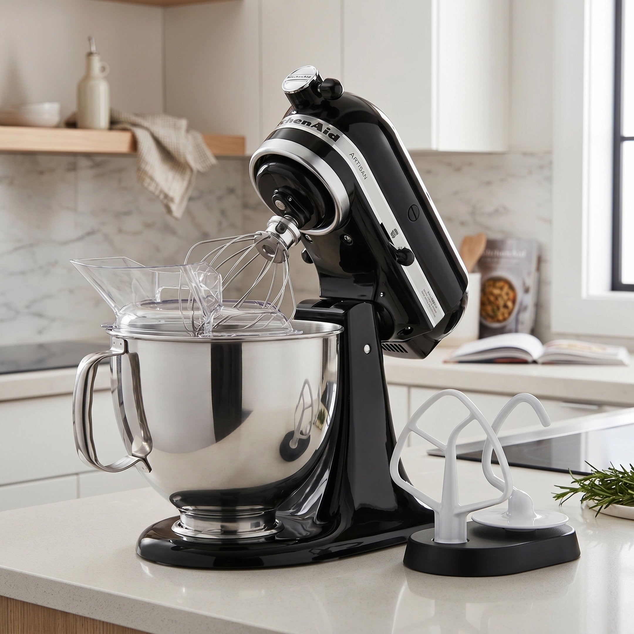 KitchenAid Artisan 5 Qt Tilt-Head Stand Mixer Onyx Black KSM150PSOB