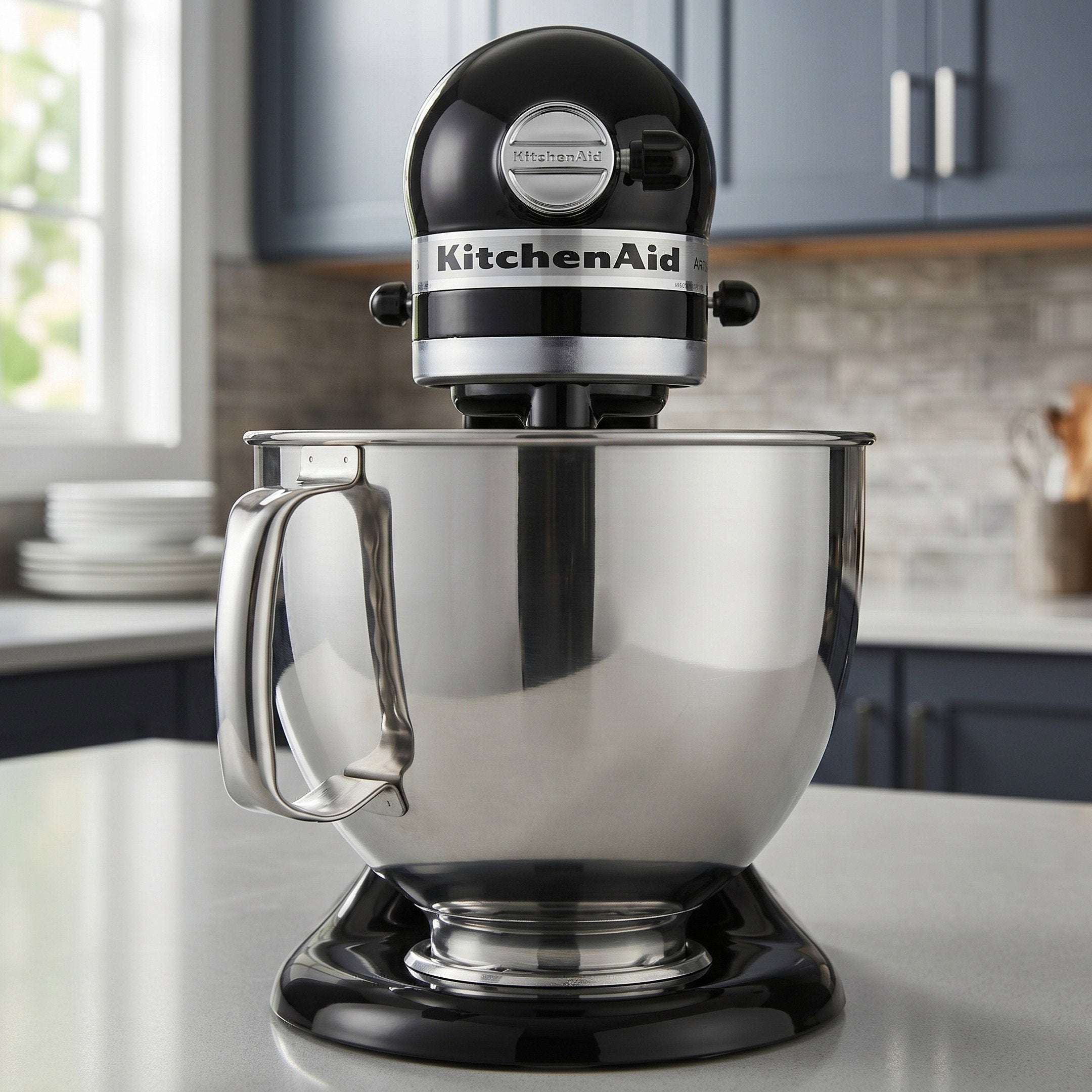 KitchenAid Artisan 5 Qt Tilt-Head Stand Mixer Onyx Black KSM150PSOB