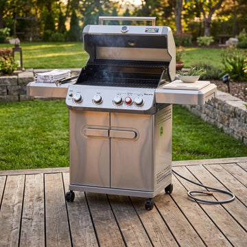 Monument M415BZNG 5-Burner Natural Gas Grill 50K BTU 630 Sq In