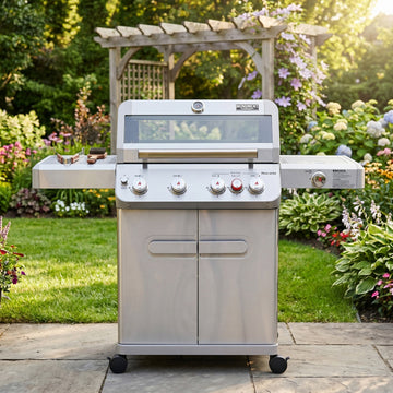 Monument Mesa 415BZ 4+1 Burner Propane Gas Grill 62000 BTU Side Burner